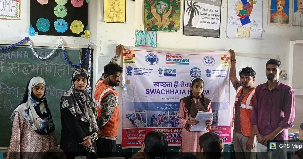 सरधना। स्वच्छता ही सेवा एवं सेवा संकल्प अभियान के तहत नगर पालिका की ओर से नगर क्षेत्र के विद्या