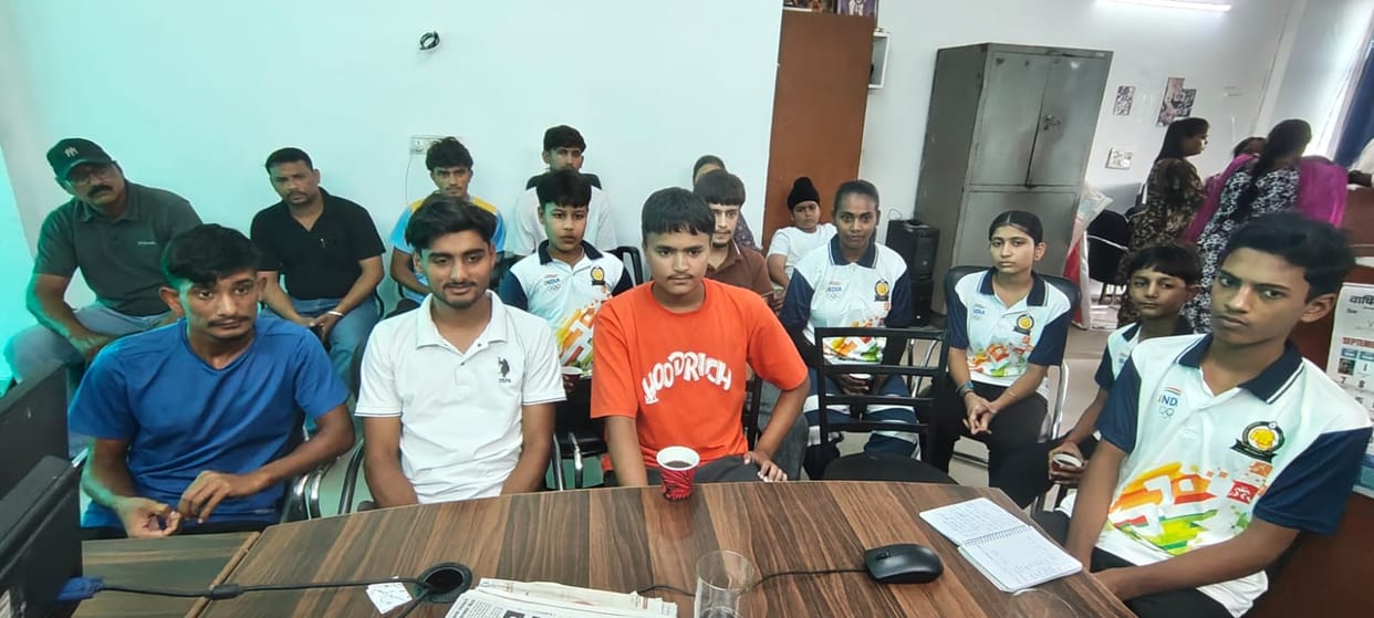 Athletes from the district lagged behind due to a lack of facilities