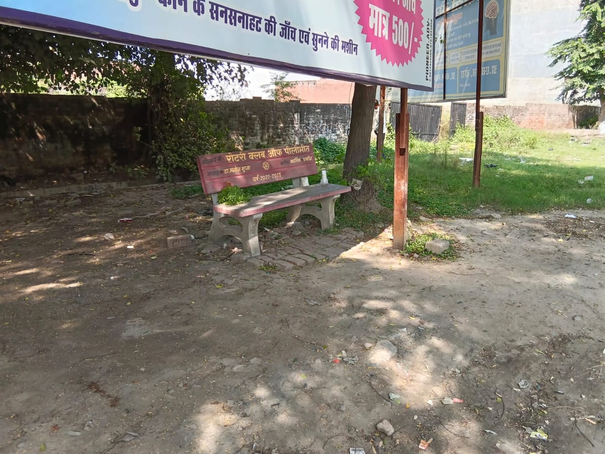 Passenger shelters have become mere showpieces; buses don't even stop here.