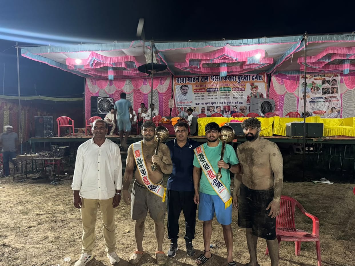 Vicky Hooda crowned Bharat Kesari; Chandramohan becomes Bharat Kumar after pinning down the Commonwealth Games winner.