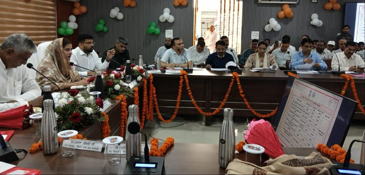 Issues regarding incomplete bridges, highways, and teacher shortages in schools dominated the DISHA meeting.