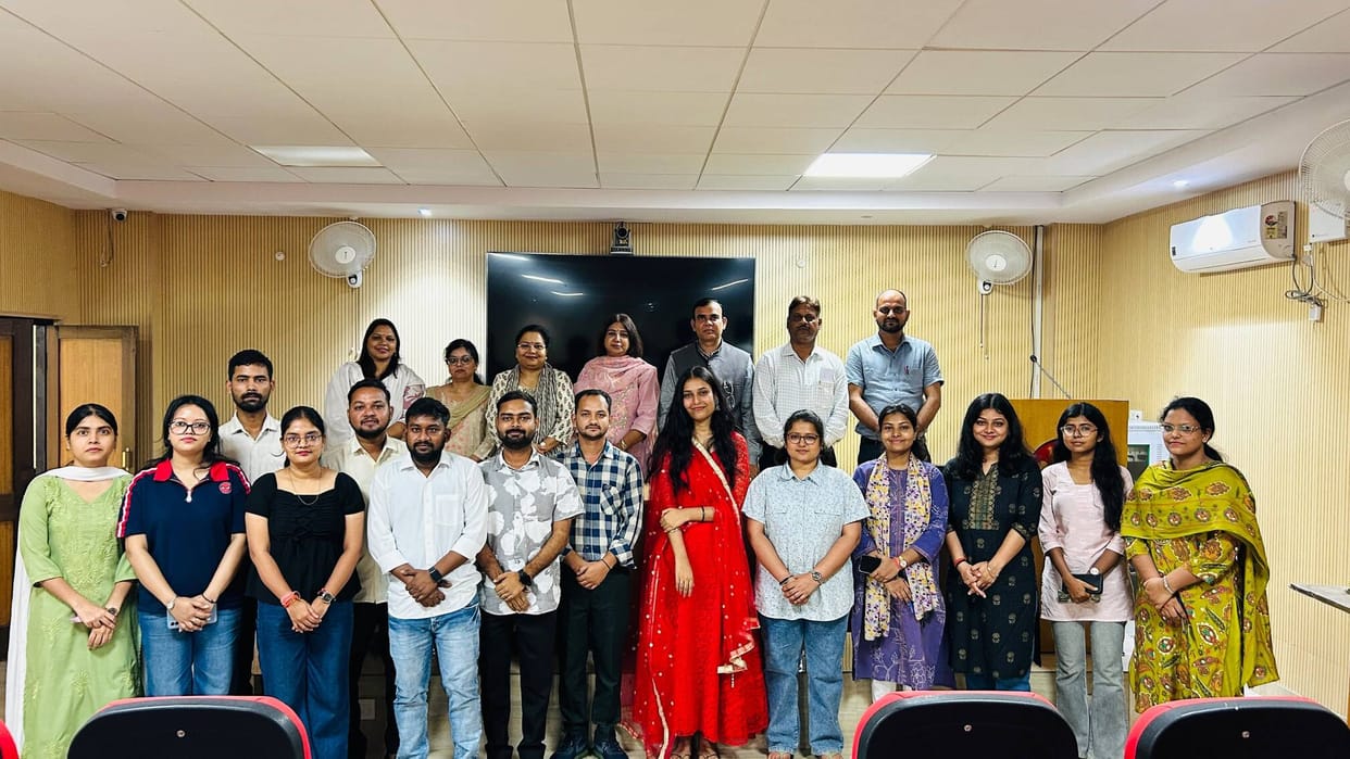 Felicitation of students successful in UGC-NET