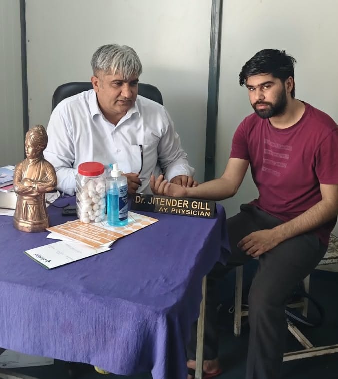 Threefold increase in patients at Ayurveda OPD; emphasis on improving lifestyle.