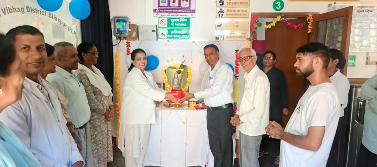 Conveyed the message of moving towards a healthy life by adopting Ayurveda.