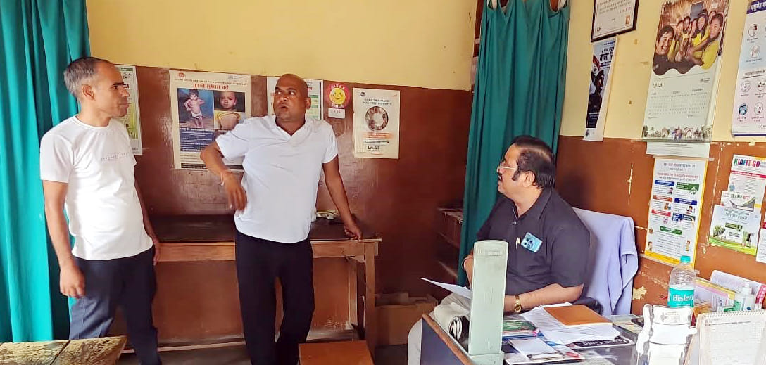 ACMO raids private clinic; action taken following IGRS complaint.