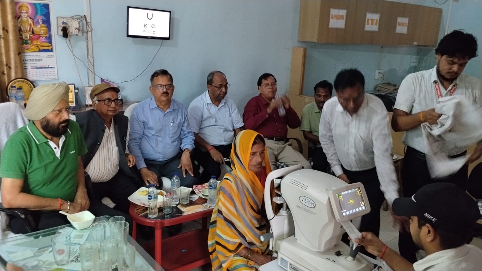 भुजैनी में रोटरी क्लब के जरिए लगा नेत्र शिविर-स्रोत क्लब