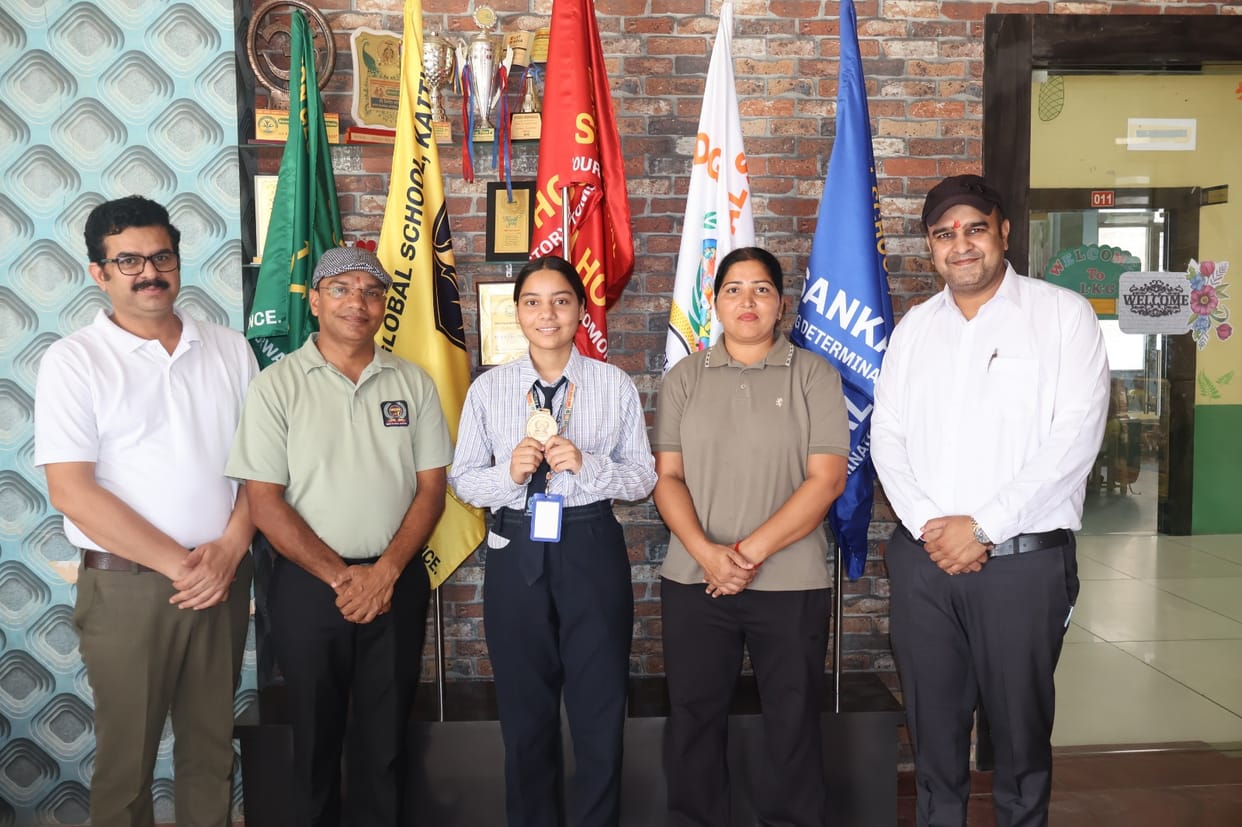 Anshu won a gold medal in softball.