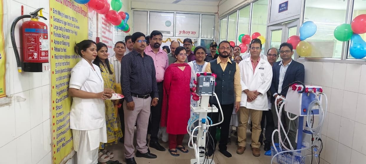 Newborns will be able to breathe using Bubble CPAP.