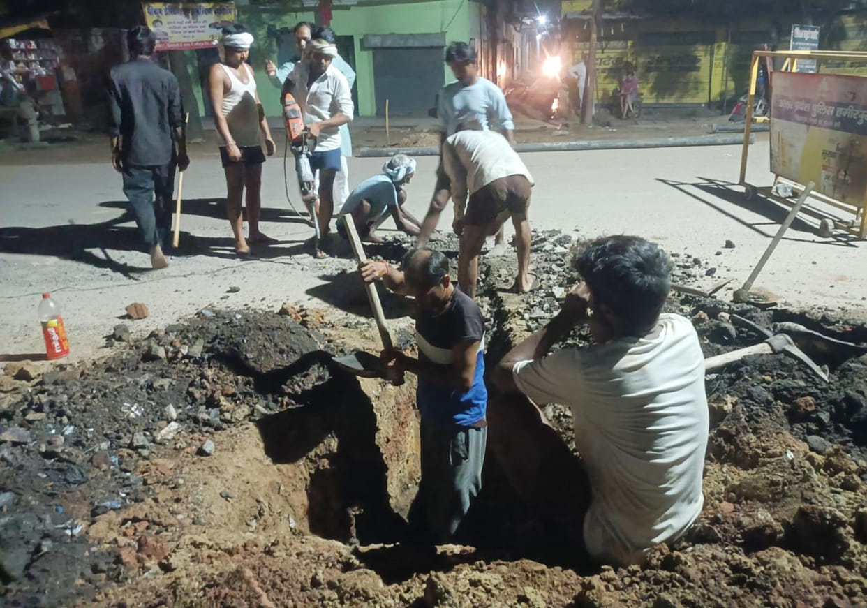 A population of four thousand will receive ample water