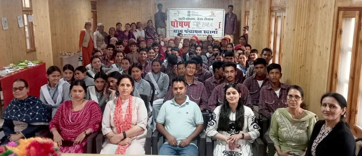 The importance of a balanced diet was explained in Kharga