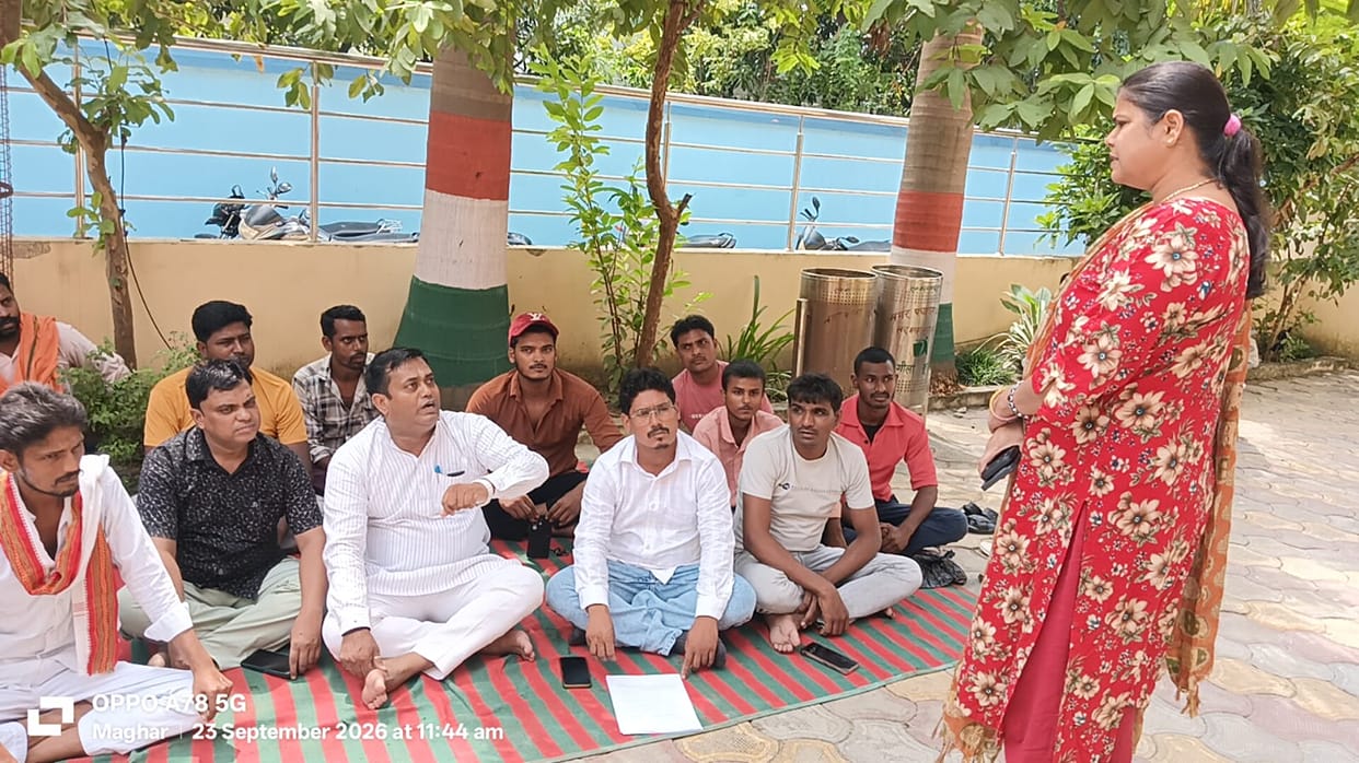 Councilors staged a protest over various issues.