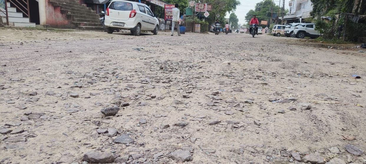Roads falling into disrepair due to negligence by those responsible