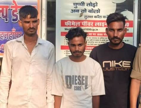 Three accused arrested for molesting and attempting to rape two teenage girls.