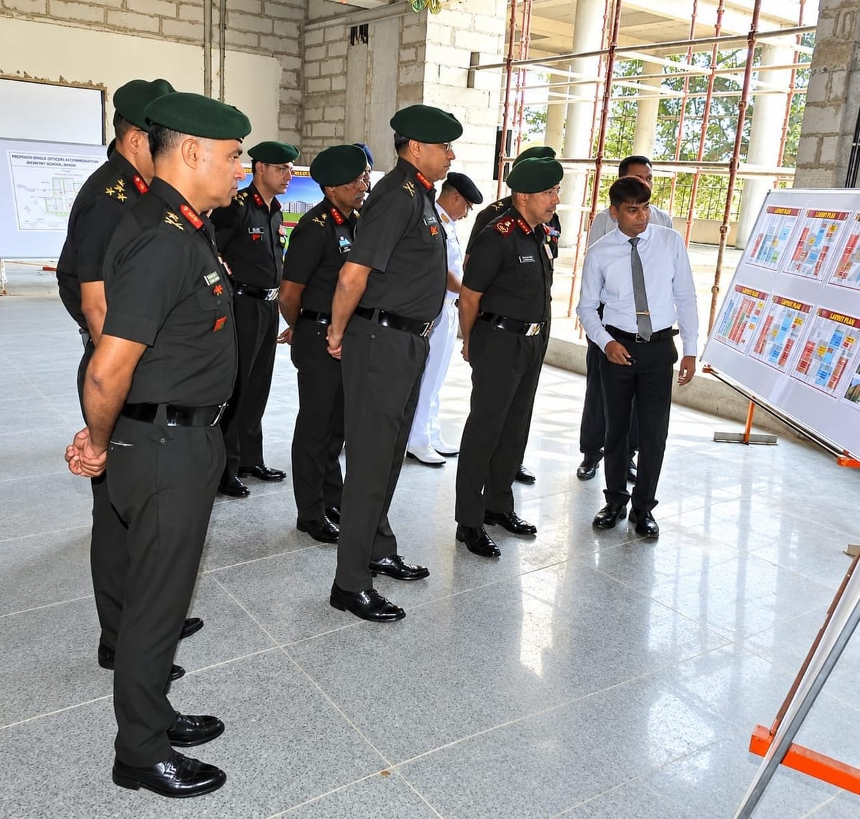 Chief of Defence Staff visits Central Command, reviews operational preparedness.