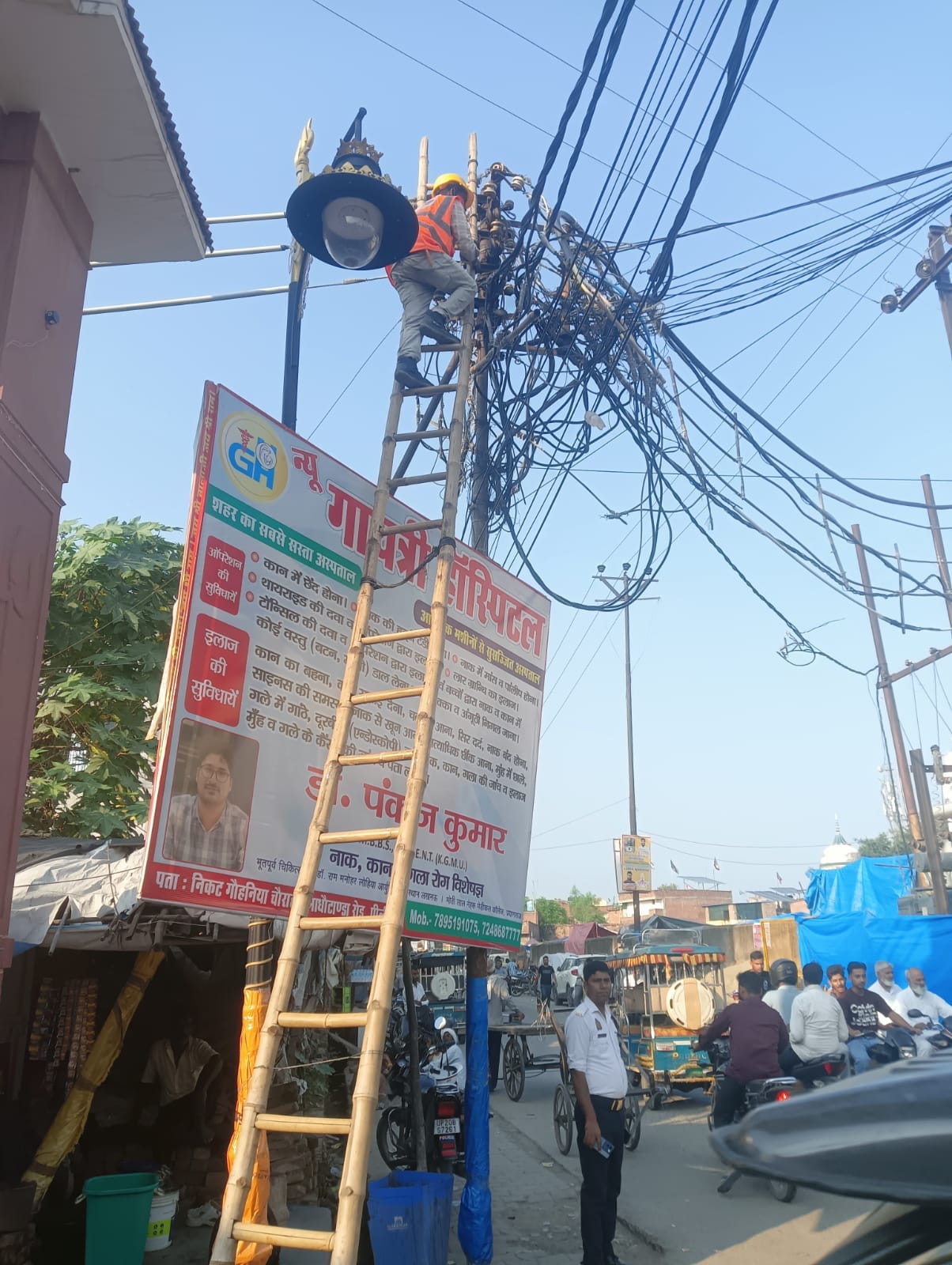 Power supply remained disrupted for hours due to faults and power outages.