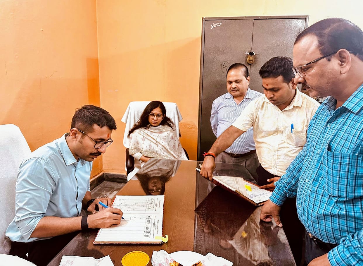 Shashank Choudhary becomes DM of Amethi