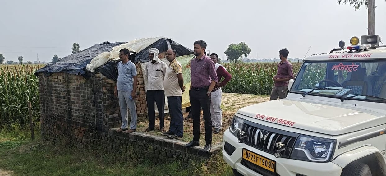 Revenue Department clears encroachment from 16 bighas of government land.