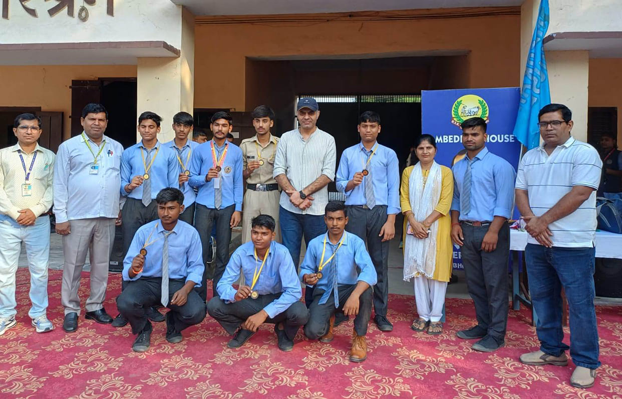 RSK Inter College's Kabaddi team brought glory to the school