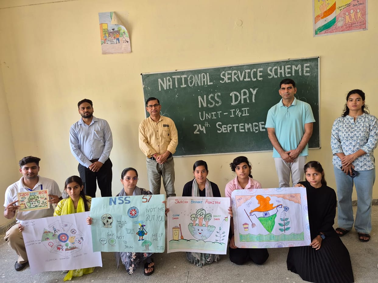 Kusum secured the first position, and Kirti secured the second.