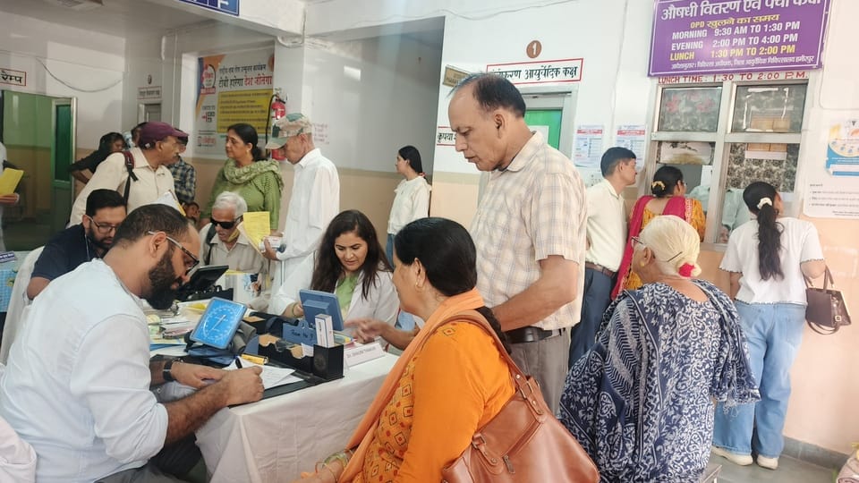 Over 50 people treated on Ayurveda Day.