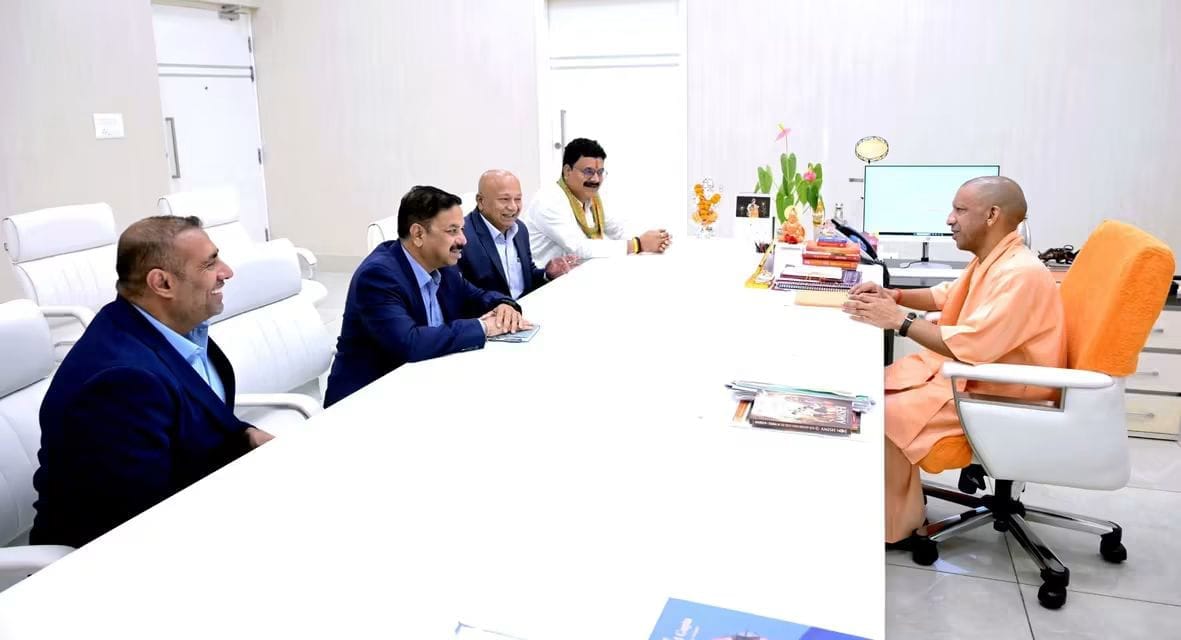 MLA meets CM along with industrialists who came from America
