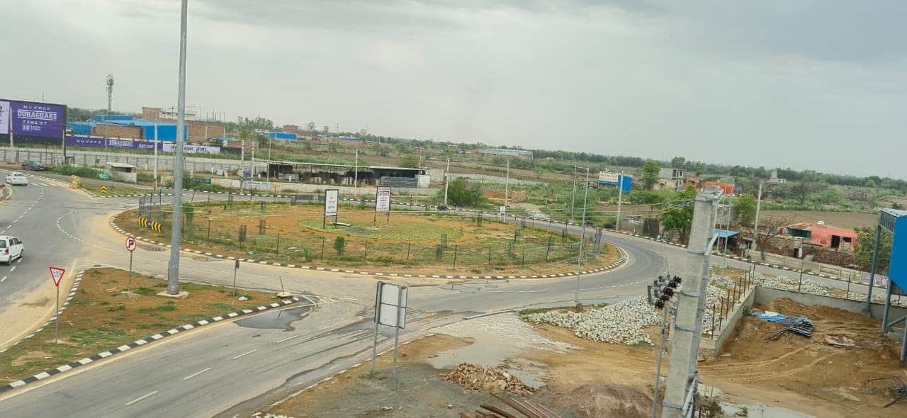 भिवानी के हांसी रोड पर नया बाईपास चौक।
