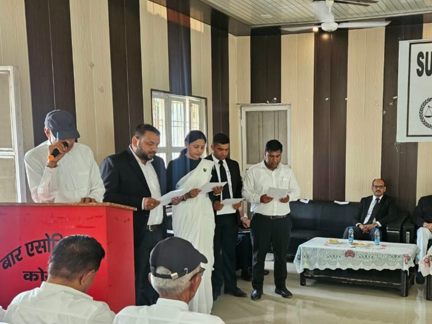 The new executive committee of the Bar Association has assumed office