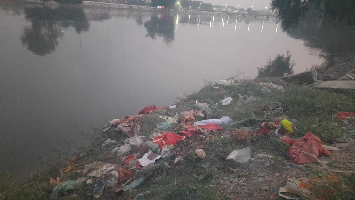 Ganpati Visarjan is tomorrow; devotees will make their way to the ghats amidst mud and filth.