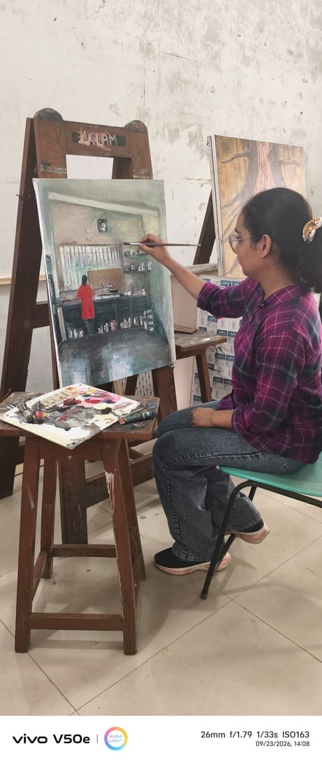 The unspoken anguish of women captured on canvas
