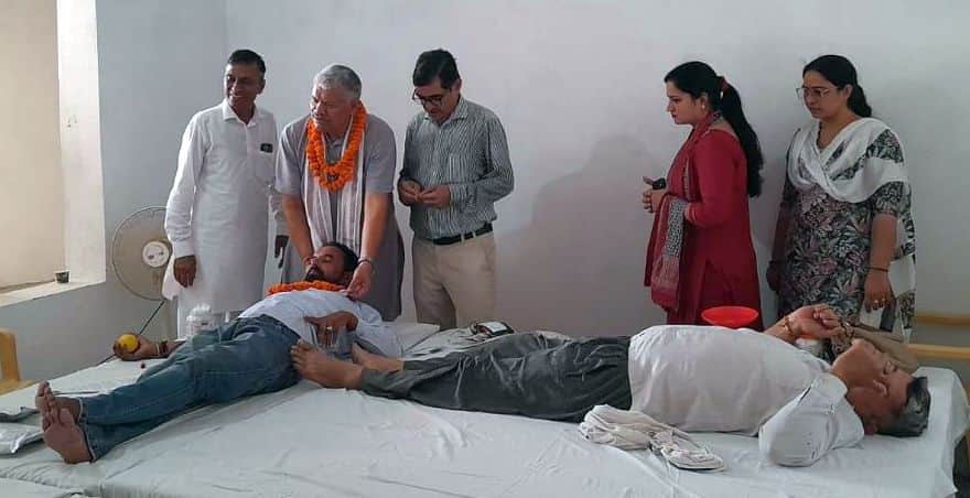 67 units of blood collected in blood donation camp