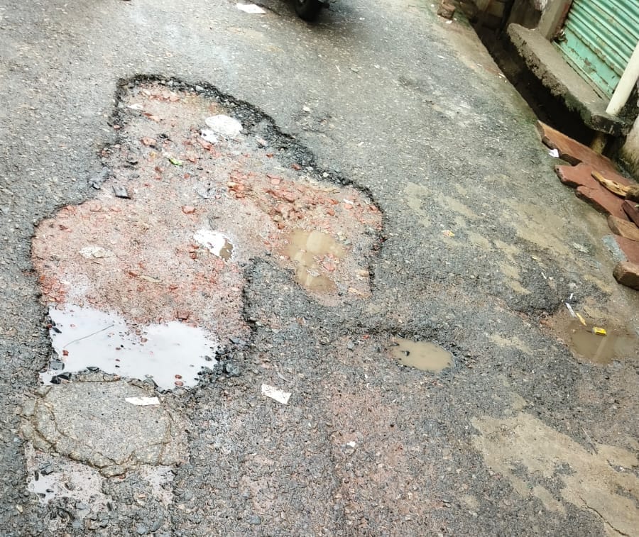 Business path stalled by potholes