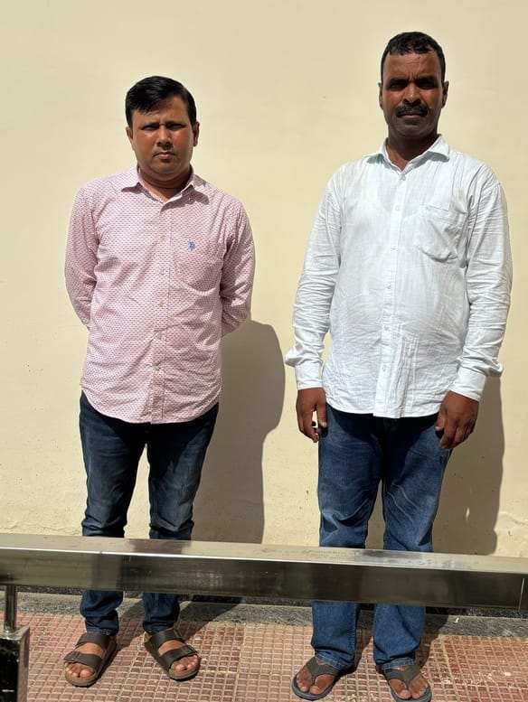 Two accused arrested for defrauding a woman by preparing forged land documents