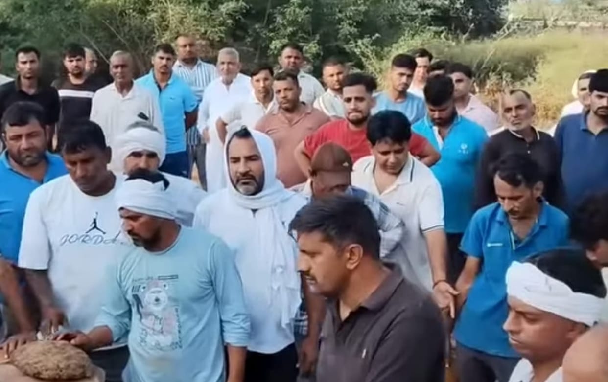 The body of 28-year-old Aman arrived in Faridabad from Canada after 12 days.
