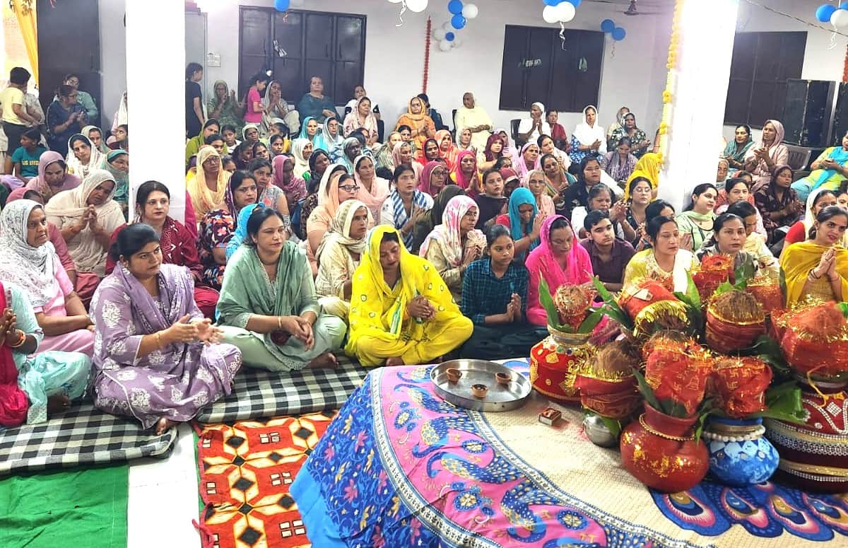 The episode of Lord Vishnu's Vamana avatar was narrated during the Shrimad Bhagavat Katha.