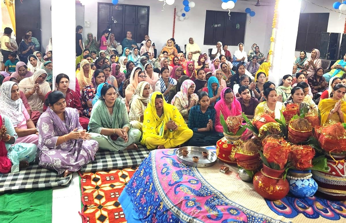 The episode of Lord Vishnu's Vamana avatar was narrated during the Shrimad Bhagavat Katha.