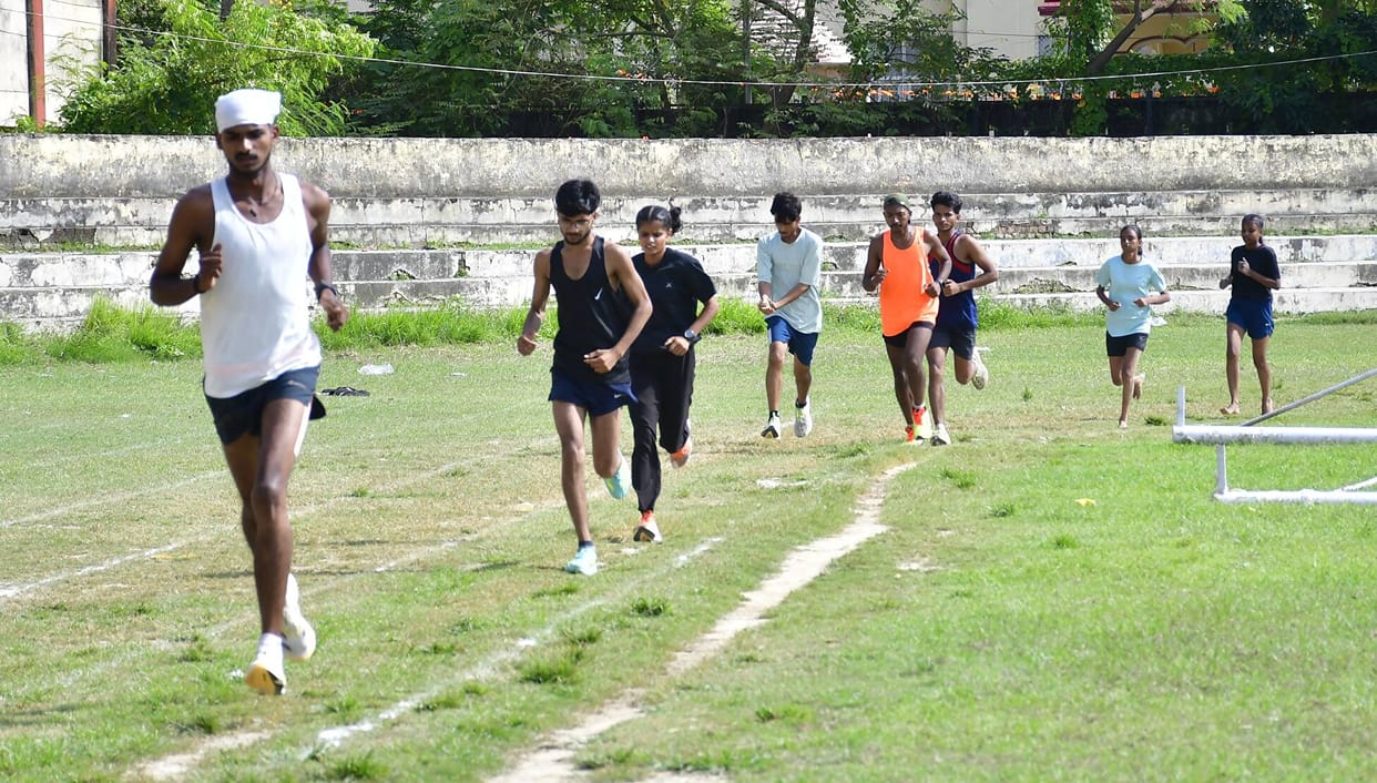 Players displayed their prowess on the sports field.