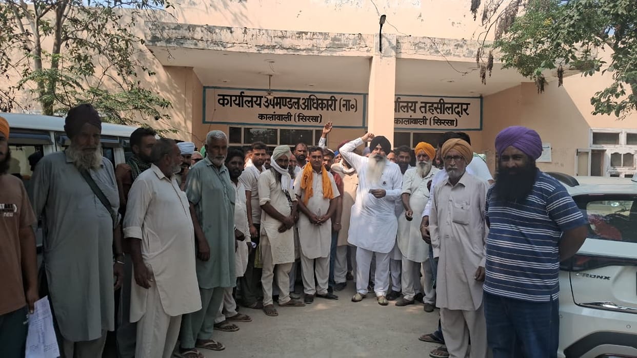 Farmers are tangled in crop registration, running around offices, BKE state president Lakhwinder Aulakh raised the issue