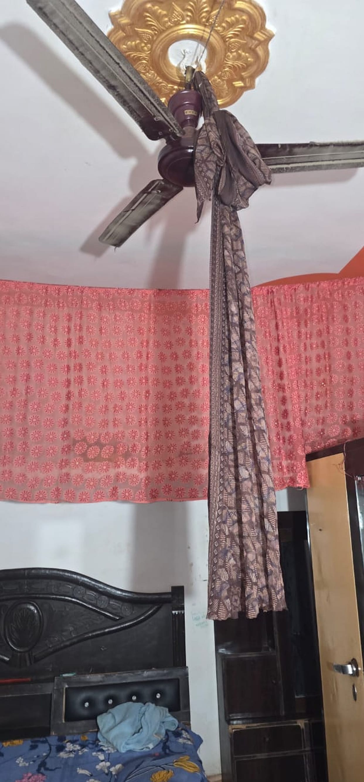 Woman hangs herself after an argument with her husband.