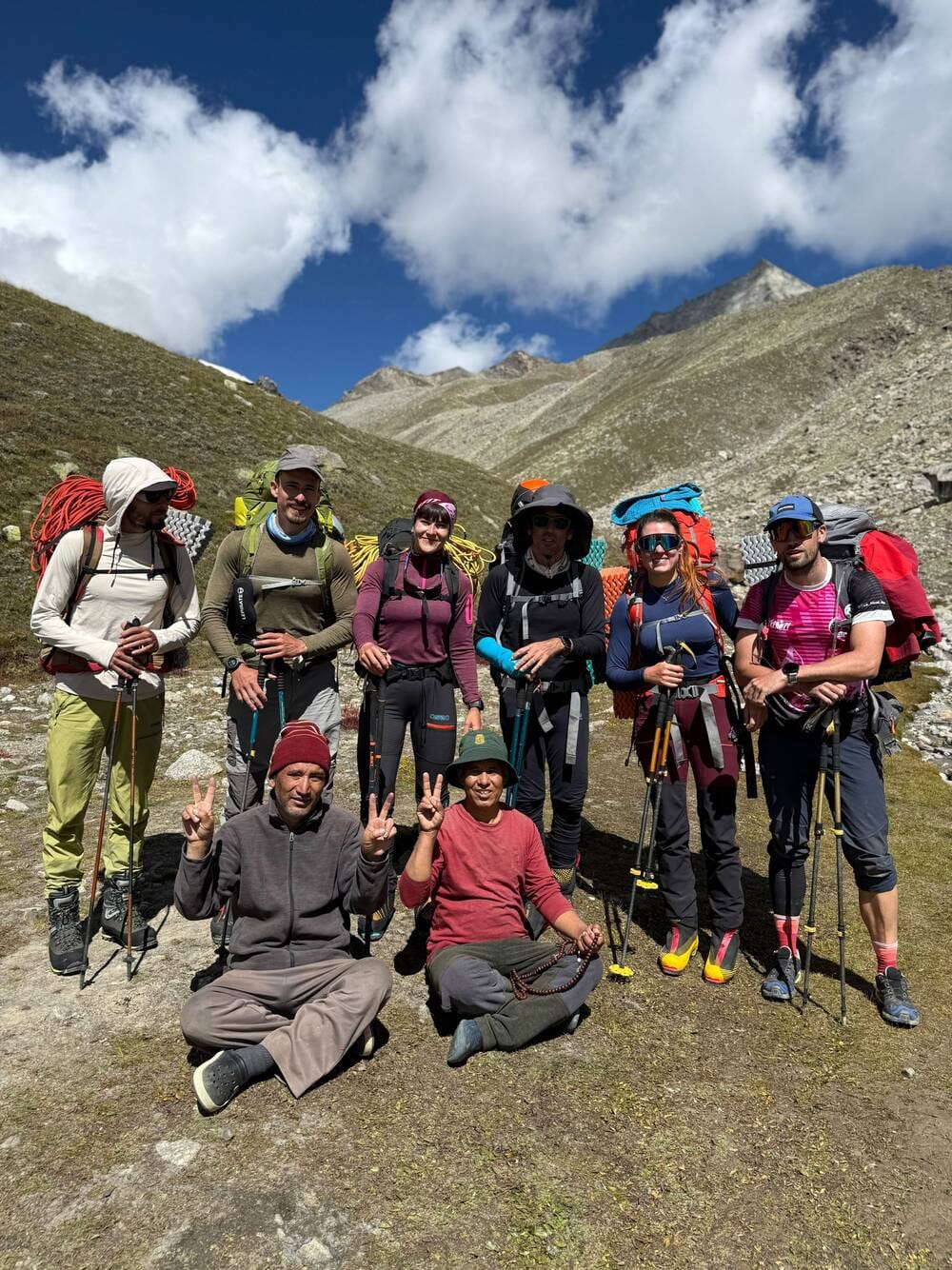 The journey to conquer Mount Mendoza halted 443 meters short of the summit.