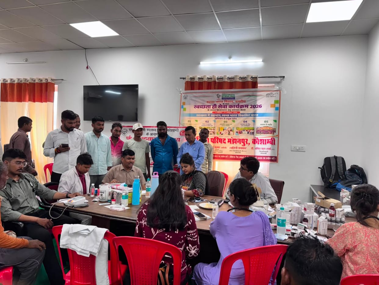 291 patients treated, 167 examined at health camp