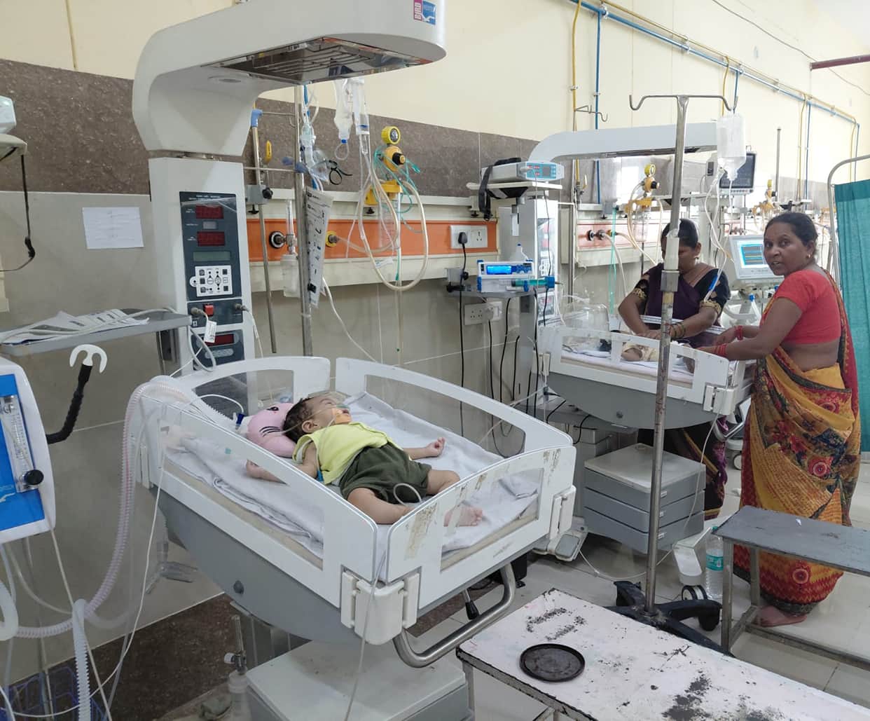 As the weather changed, rotavirus took a heavy toll on children, affecting 2,500 children in ten days.