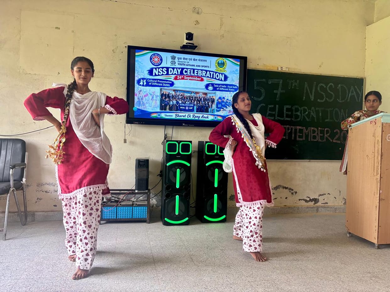 Volunteers gave cultural performances.
