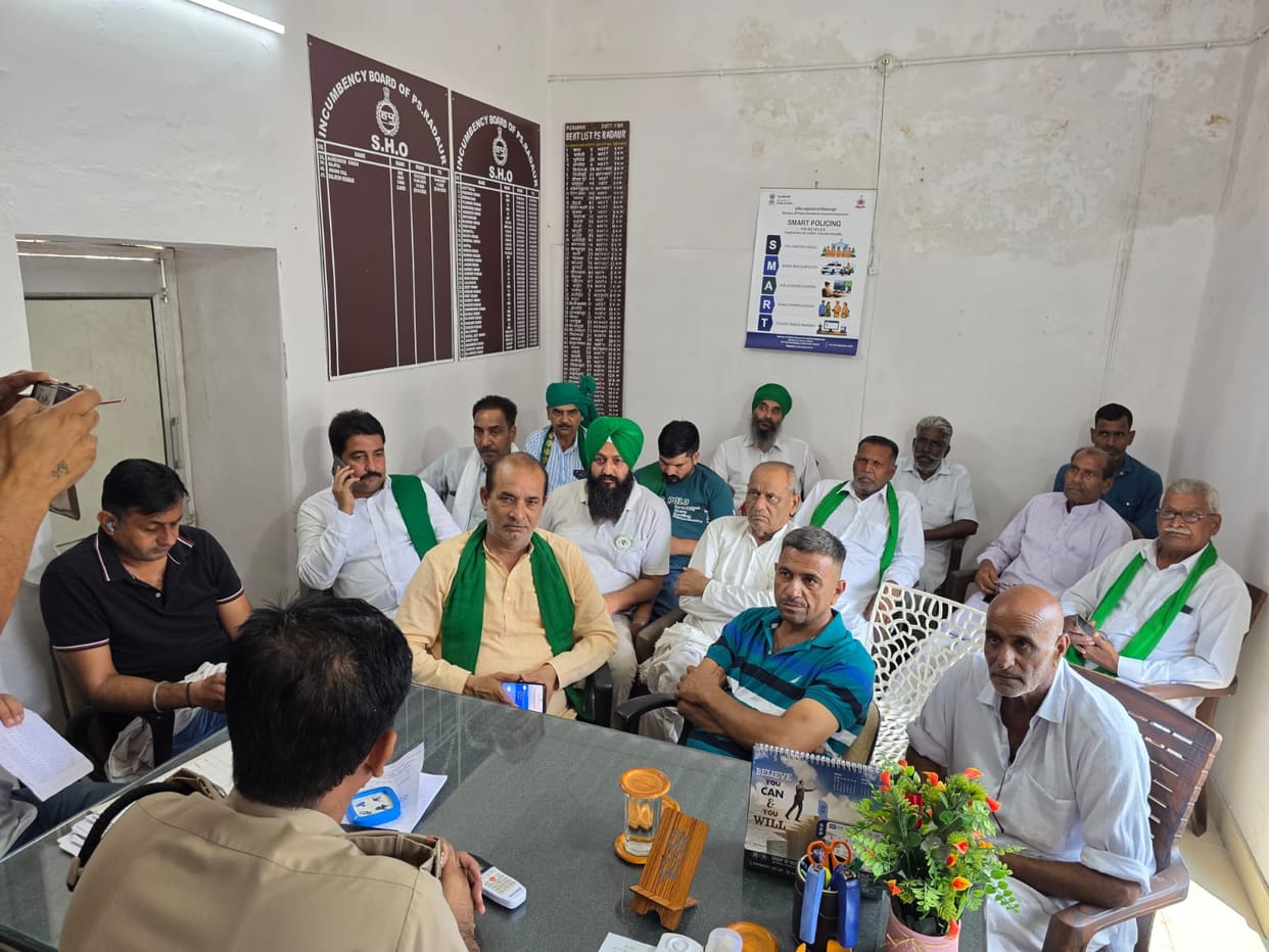 20 farmers, including the BKU district president, detained while heading to Shahbad.