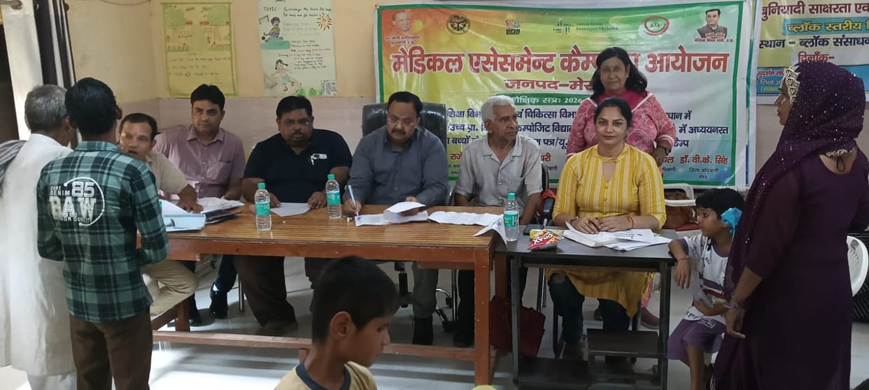 51 differently-abled children examined at medical assessment camp