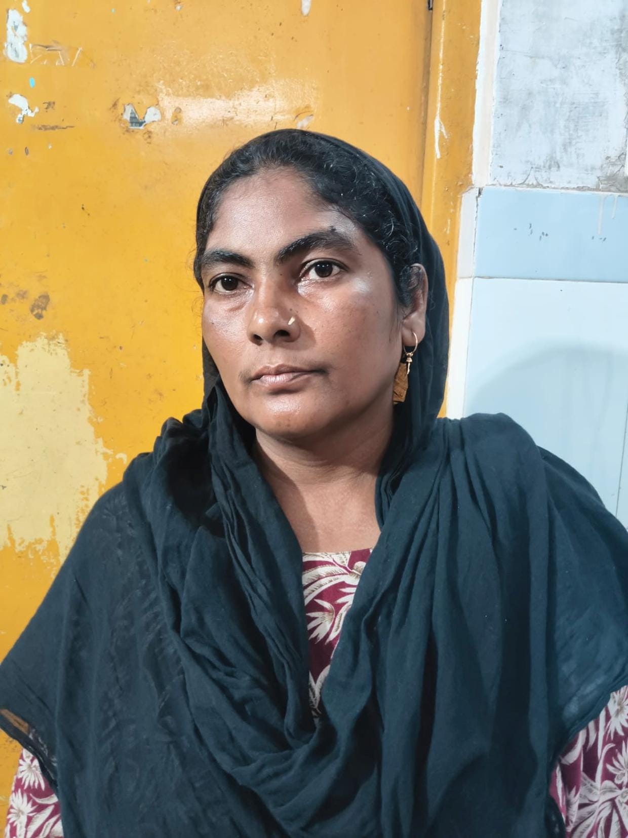 Jackal attacks woman; pet Pitbulls save her.