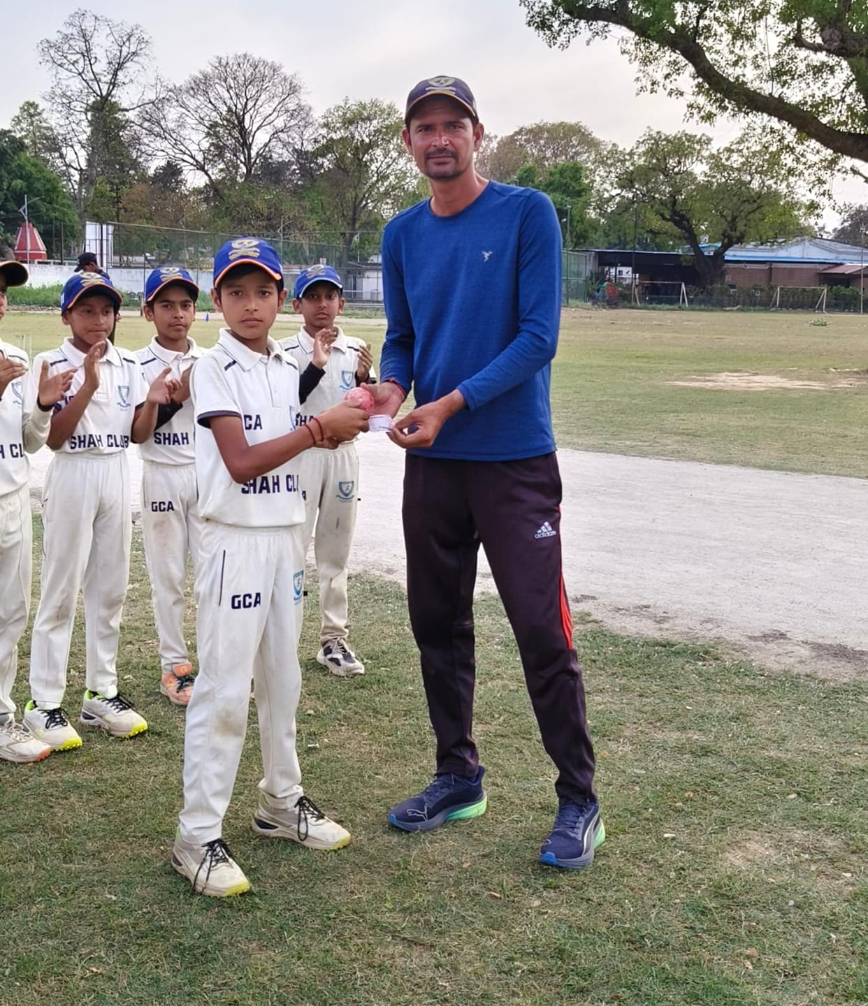 Gurjar Cricket Academy defeated Jhanda Club by 134 runs.
