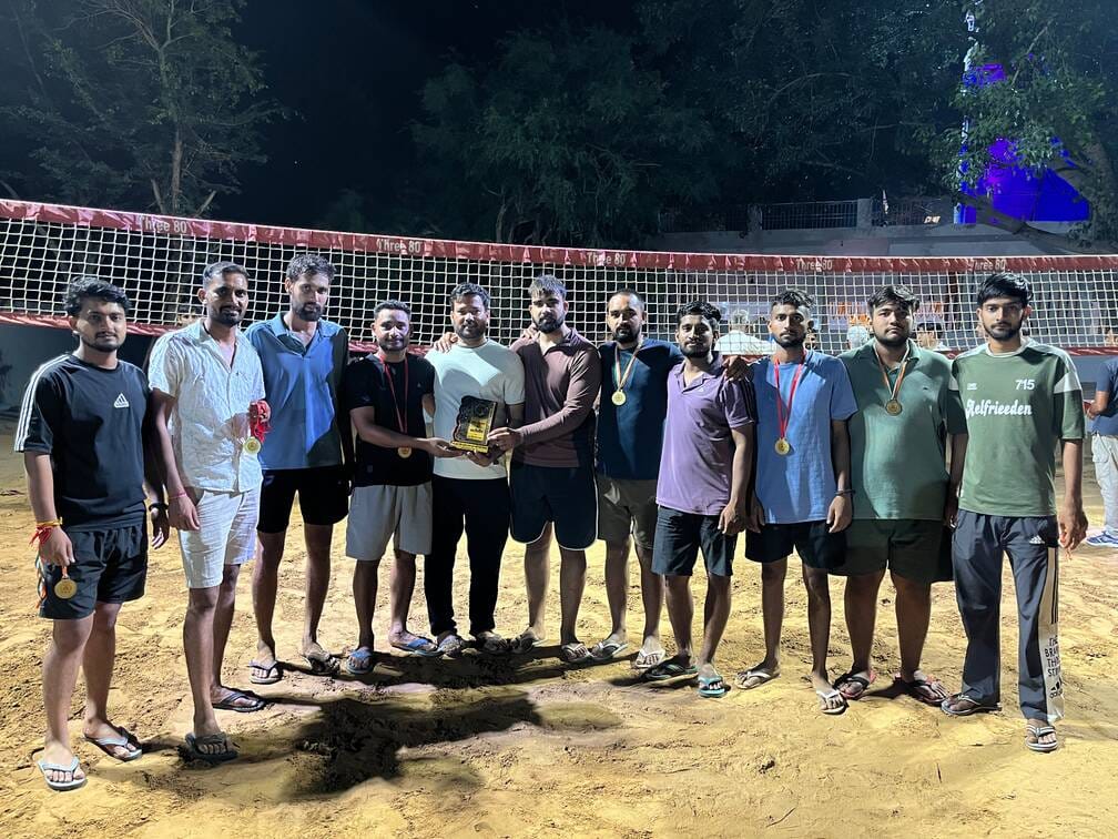 Jainabad emerged as the winner in shooting volleyball, whileJainabad emerged as the winner in shooting volleyball, while the Kakrala  the Kakrala