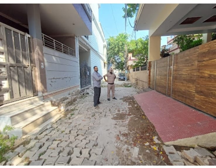 CCTV footage from the scene will reveal the truth; police have arrived to question neighbors.