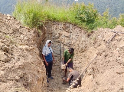 Efforts to set up the NDRF battalion gain momentum; soil sampling begins.