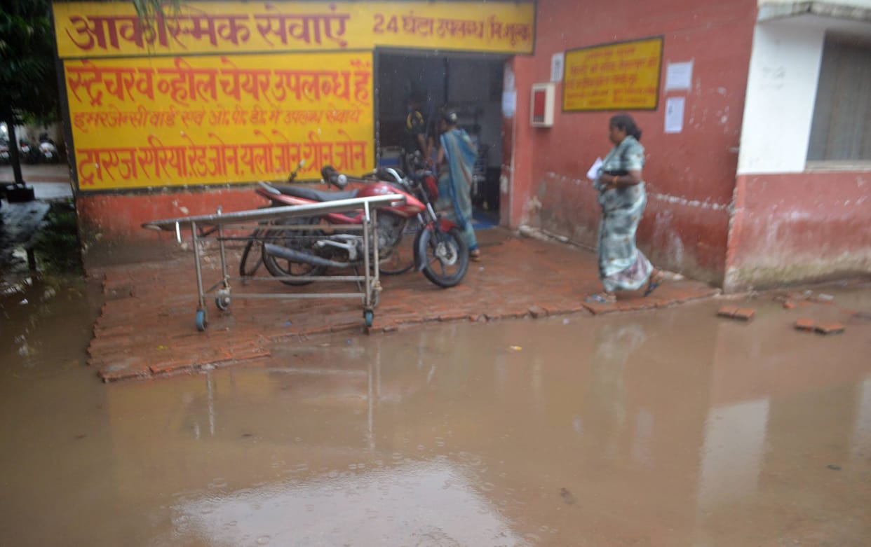Patients left helpless in the struggle to get treatment from the emergency ward to the operation theatre.